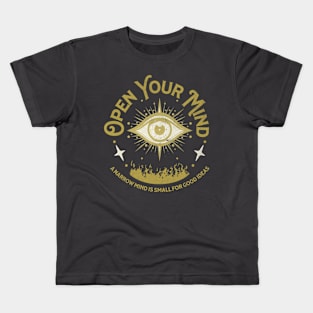 Open Your Mind. Kids T-Shirt